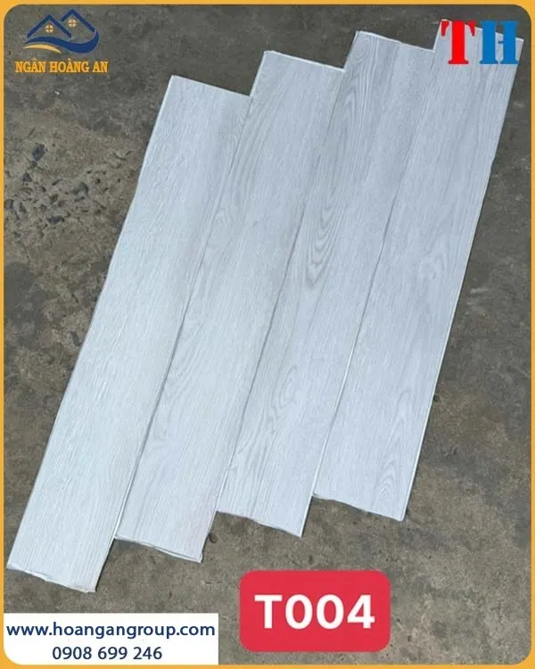 Tấm Lót Sàn Nhựa Giả Gỗ Có Keo Sẵn THFLoor TH004  Dày 1.8mm